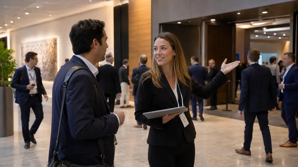 Hôtesses pour congrès et conférences : quelles missions ?